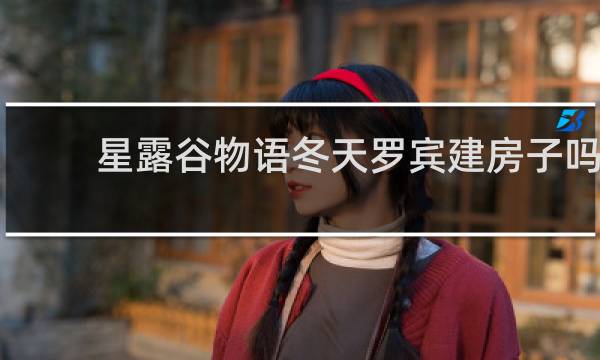 星露谷物语冬天罗宾建房子吗