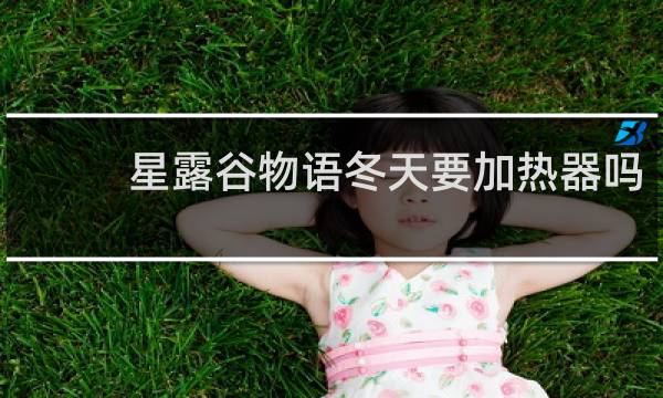 星露谷物语冬天要加热器吗