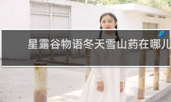 星露谷物语冬天雪山药在哪儿