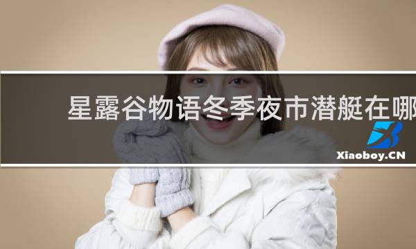 星露谷物语冬季夜市潜艇在哪