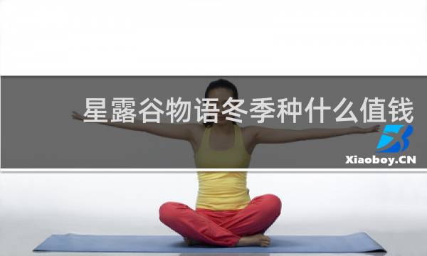 星露谷物语冬季种什么值钱