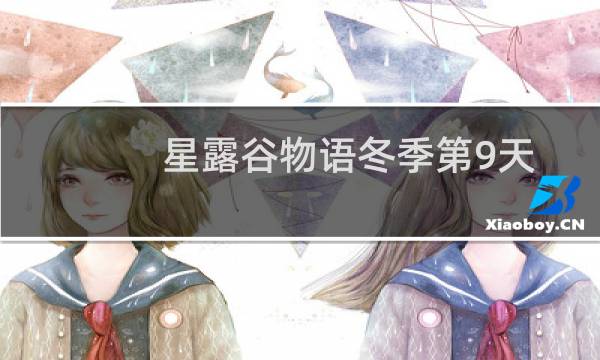 星露谷物语冬季第9天