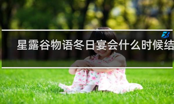 星露谷物语冬日宴会什么时候结束