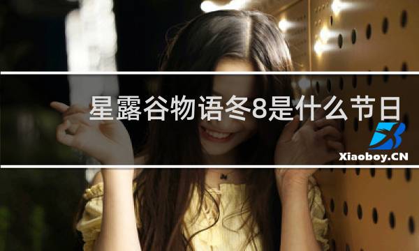 星露谷物语冬8是什么节日
