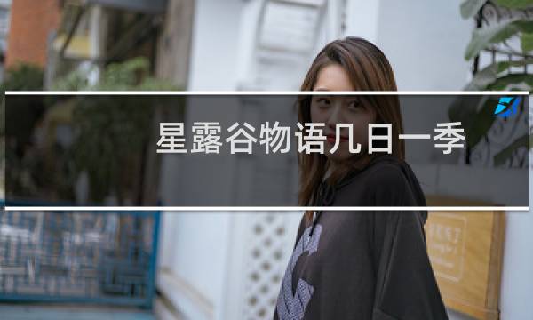 星露谷物语几日一季