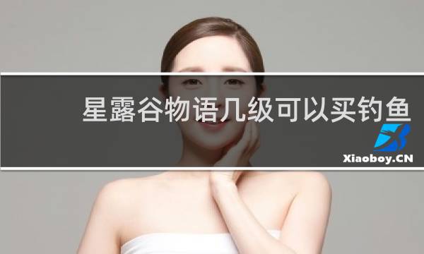星露谷物语几级可以买钓鱼