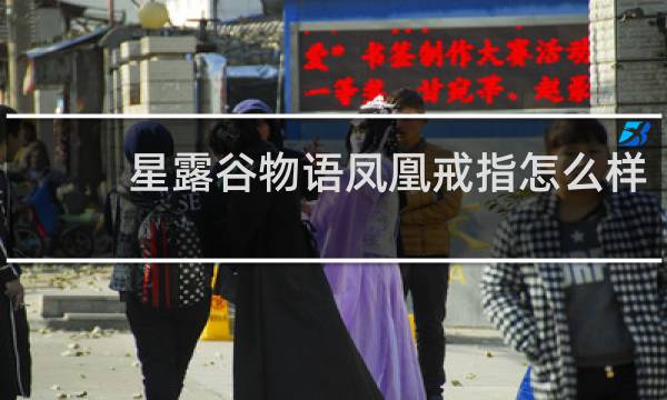 星露谷物语凤凰戒指怎么样