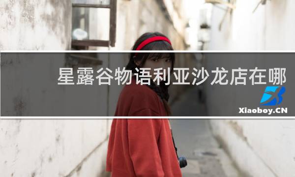 星露谷物语利亚沙龙店在哪