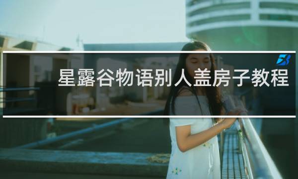 星露谷物语别人盖房子教程