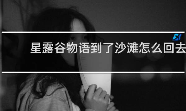 星露谷物语到了沙滩怎么回去