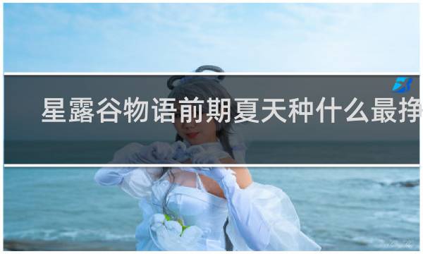 星露谷物语前期夏天种什么最挣钱