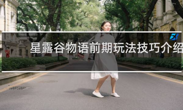 星露谷物语前期玩法技巧介绍