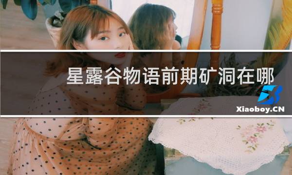 星露谷物语前期矿洞在哪