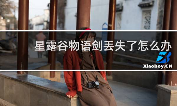 星露谷物语剑丢失了怎么办