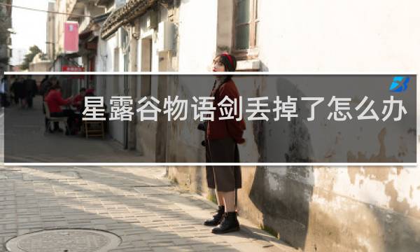 星露谷物语剑丢掉了怎么办