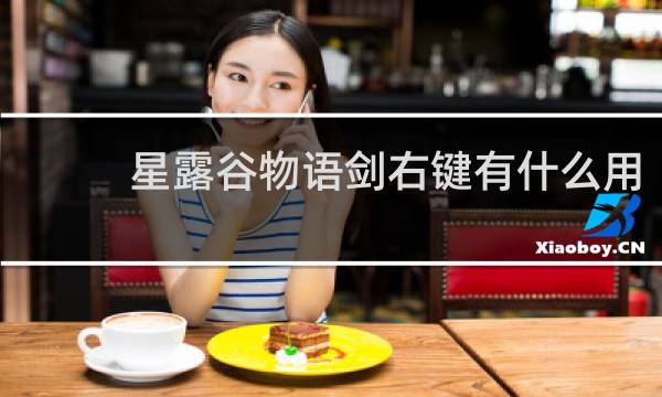 星露谷物语剑右键有什么用