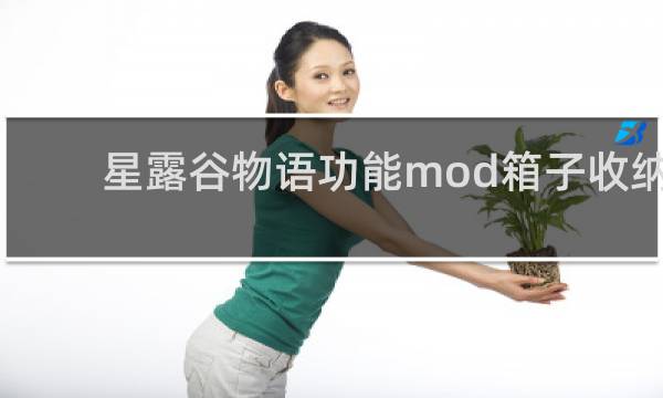 星露谷物语功能mod箱子收纳