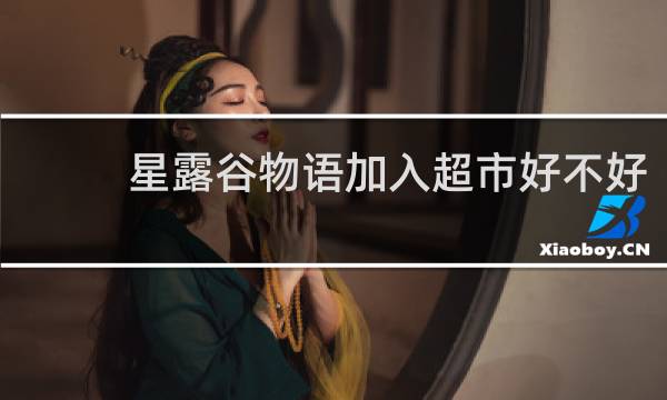 星露谷物语加入超市好不好