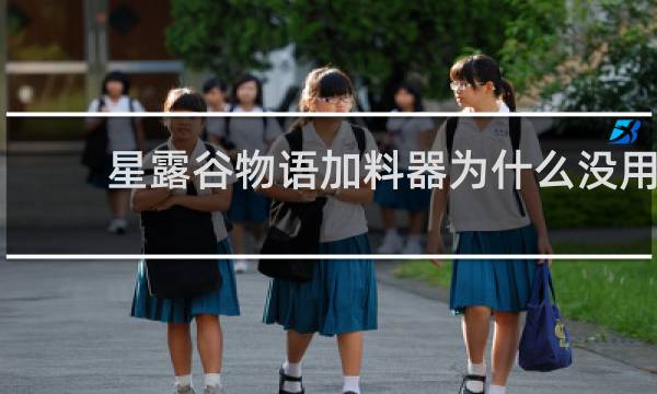 星露谷物语加料器为什么没用