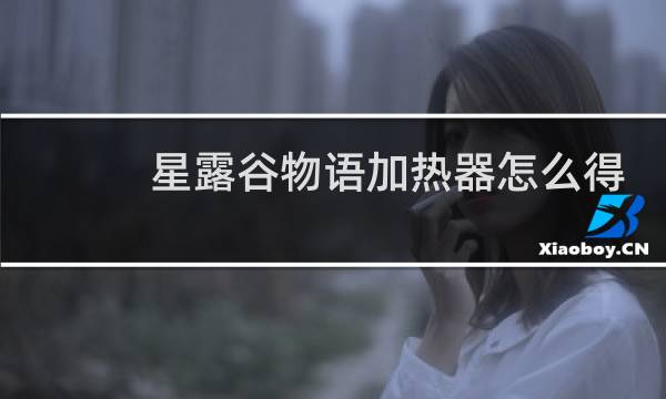 星露谷物语加热器怎么得