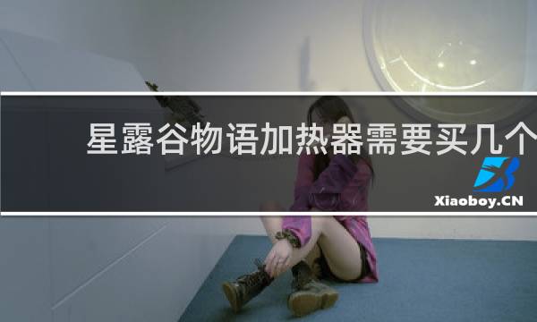 星露谷物语加热器需要买几个