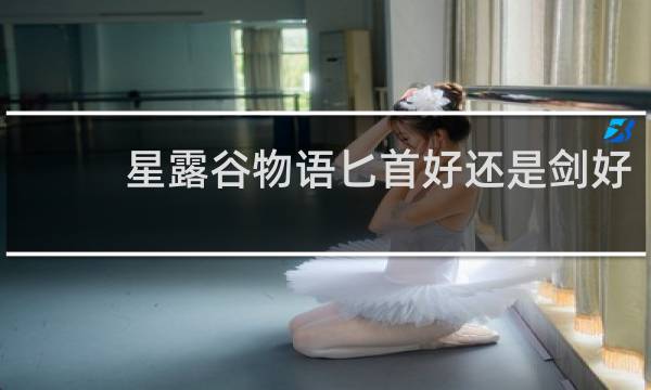 星露谷物语匕首好还是剑好