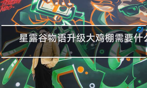 星露谷物语升级大鸡棚需要什么