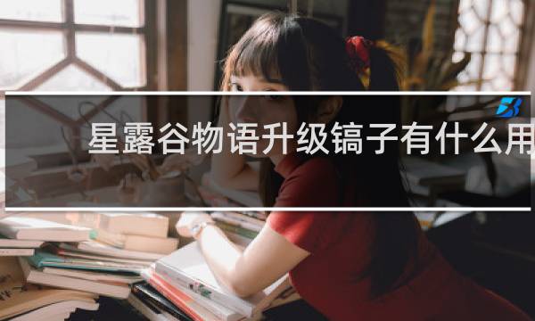 星露谷物语升级镐子有什么用