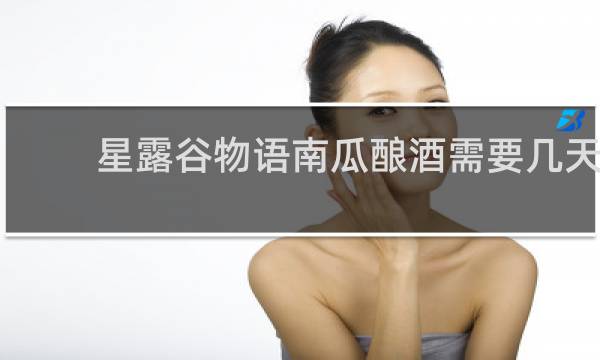 星露谷物语南瓜酿酒需要几天