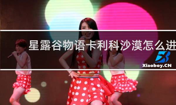 星露谷物语卡利科沙漠怎么进