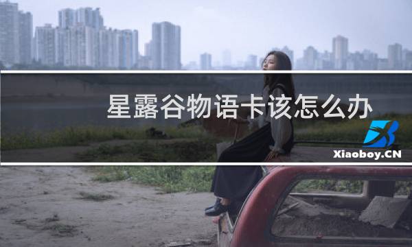 星露谷物语卡该怎么办
