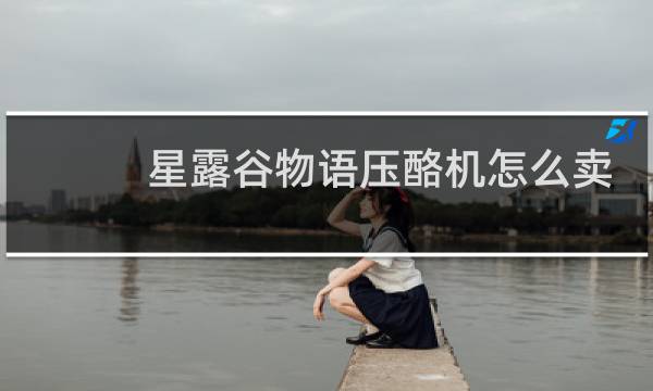 星露谷物语压酪机怎么卖