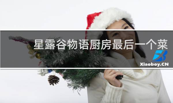 星露谷物语厨房最后一个菜