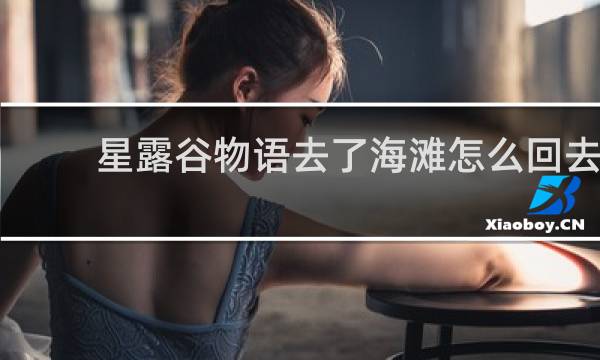 星露谷物语去了海滩怎么回去