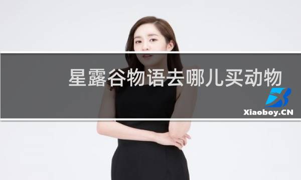 星露谷物语去哪儿买动物