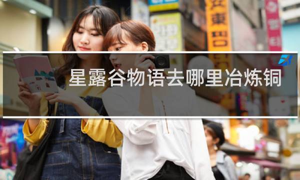 星露谷物语去哪里冶炼铜