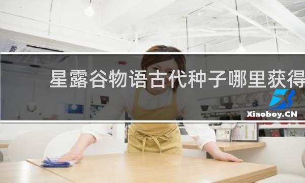 星露谷物语古代种子哪里获得