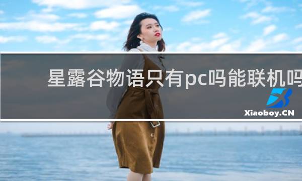 星露谷物语只有pc吗能联机吗