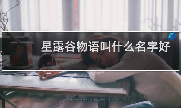 星露谷物语叫什么名字好