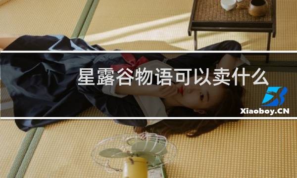 星露谷物语可以卖什么