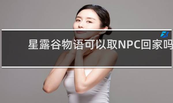星露谷物语可以取NPC回家吗