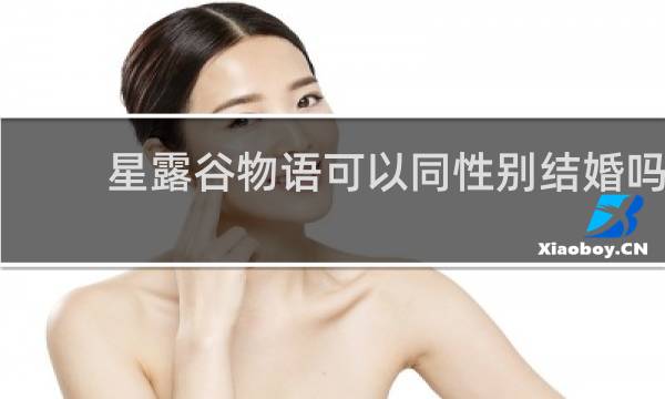 星露谷物语可以同性别结婚吗
