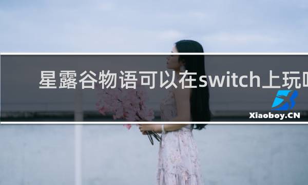 星露谷物语可以在switch上玩吗