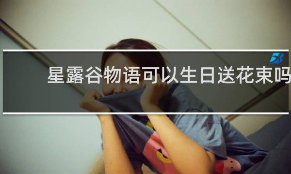 星露谷物语可以生日送花束吗