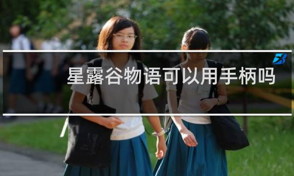 星露谷物语可以用手柄吗