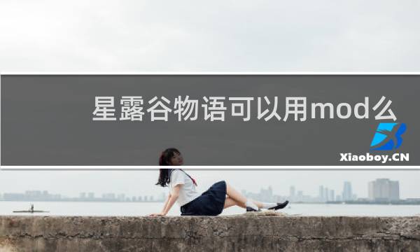 星露谷物语可以用mod么