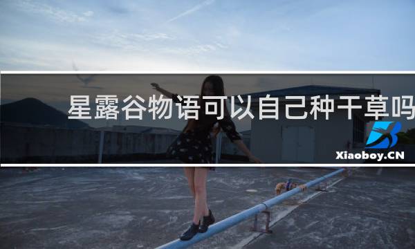 星露谷物语可以自己种干草吗