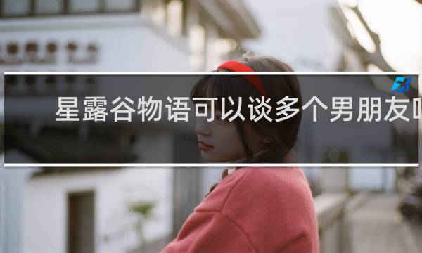 星露谷物语可以谈多个男朋友吗