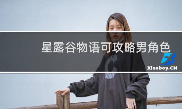 星露谷物语可攻略男角色