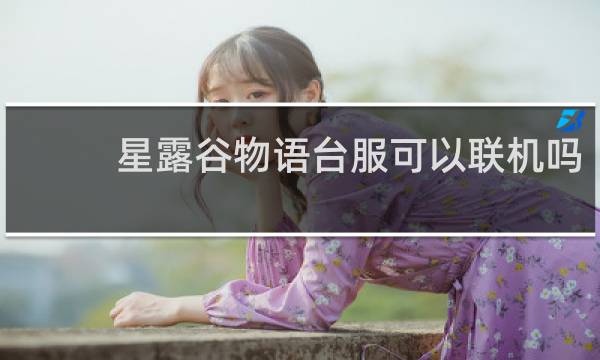 星露谷物语台服可以联机吗